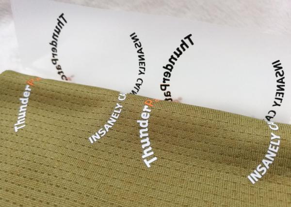 3D Printing Clothing Heat Transfer Labels Silicone Embossing