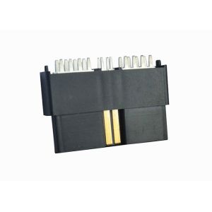 1000M Ohm PA6T PBT Board To Board Connector Vertical Seat LCP Material Black