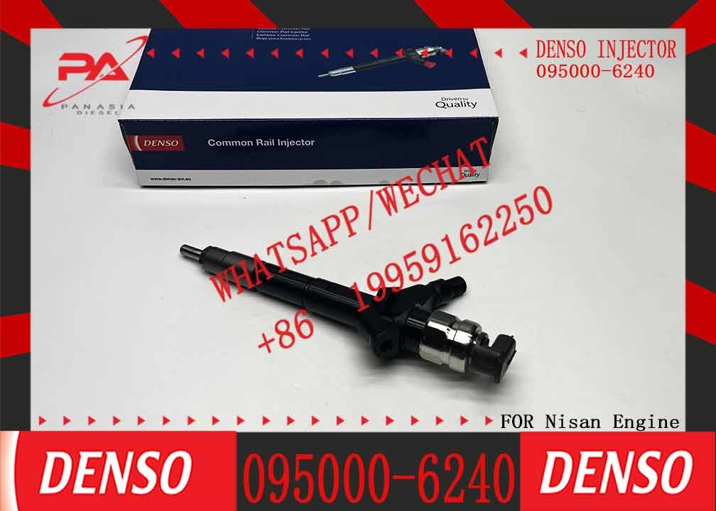 New Common Rail Injector Diesel Fuel Injector Nozzle Assembly 095000-6240 095000-6241 095000-6242 095000-6243 9709500-62