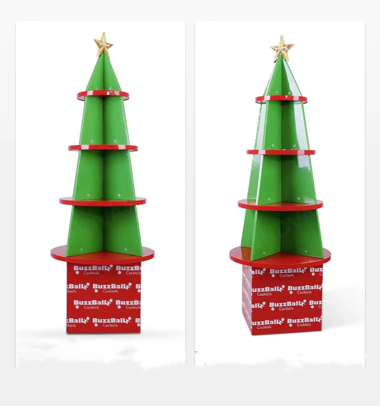 cardboard book paperboard floor display stand cardboard shipper display christmas tree cardboard display