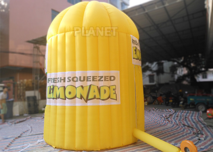 Advertising Portable Concession Inflatable Lemonade Booth Lemonade Stand Display