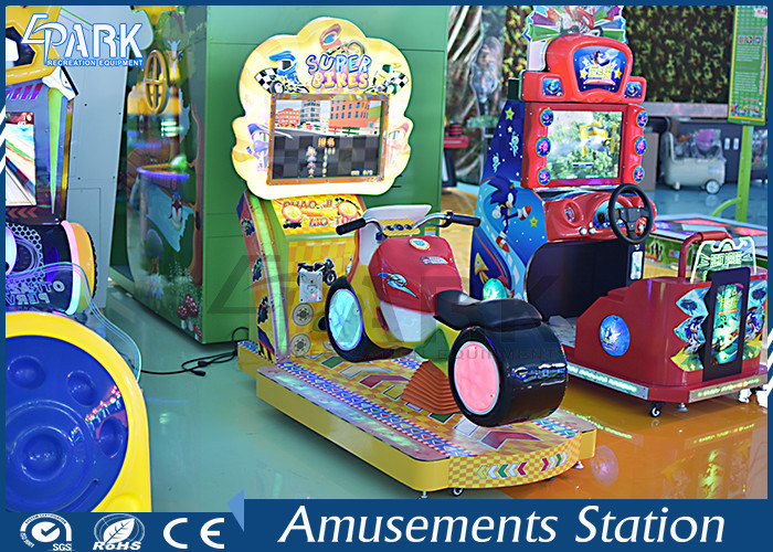 50W Racing Game Machine 6 View For Super Mall 17 Maps 7 Inch Display