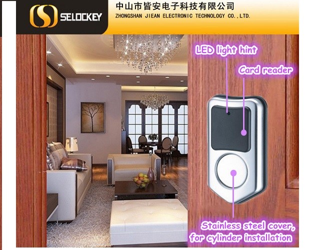 Remote Control APP No Wiring Ic Card Electric Control Lock
