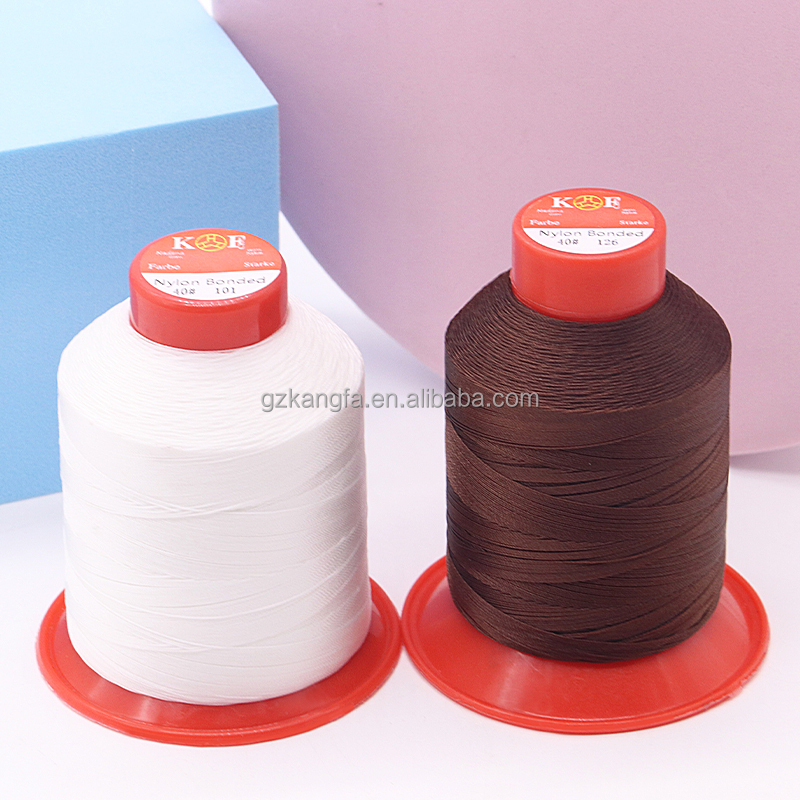 Polyester 210d Bonded Thread for Leather Sewing 120g/cone Support 7 Days Sample Order