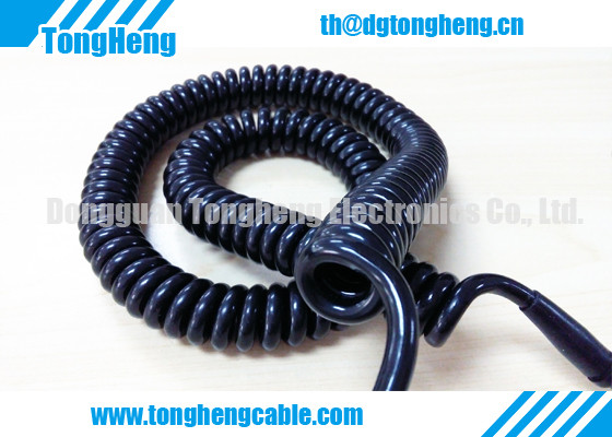 Control Switch Connection TPU Coiled Cable