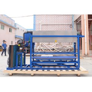 1000kg Industrial Ice Making Machine for Business R404a/ R22 Refrigerant 1 Ton