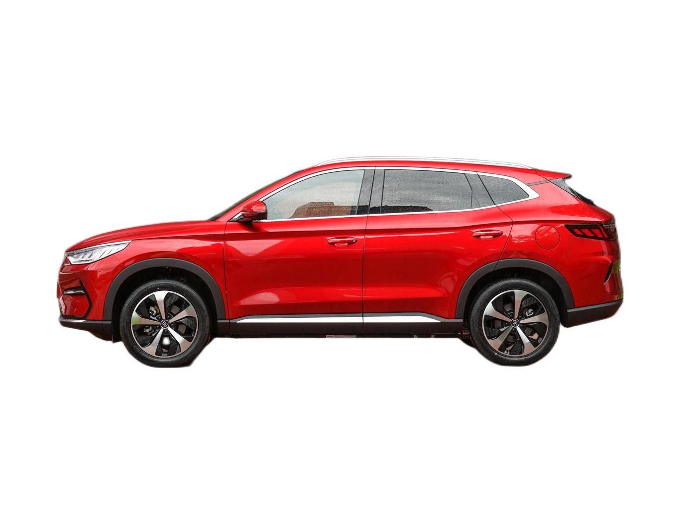 White Color Hybrid Sedans 5 Seats 600KM Electric Small Suv Cars