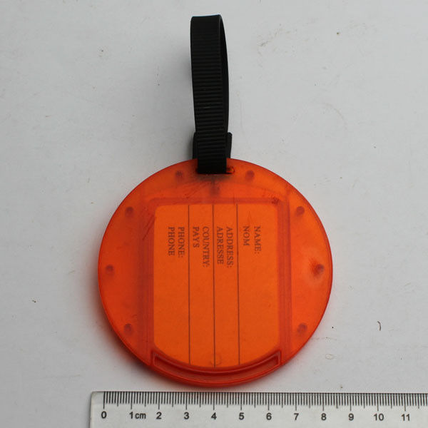 Plastic Promotional Round Luggage Tap Sewing Box Logo Customized