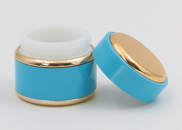 Small / Large Frosted Cosmetic Jars Recycled 8g Volume Color Customized