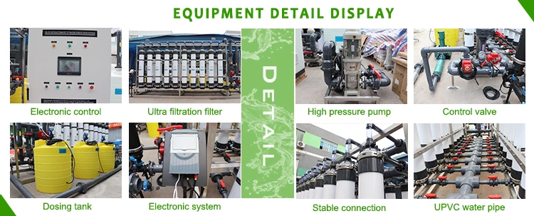 50m3/H Ultrafiltration (UF) Water Purification Systems