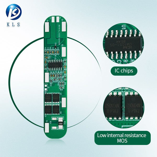 5S 5A Hardware BMS Lithium Battery BMS Board For Power Tool And Solar Battery Protection