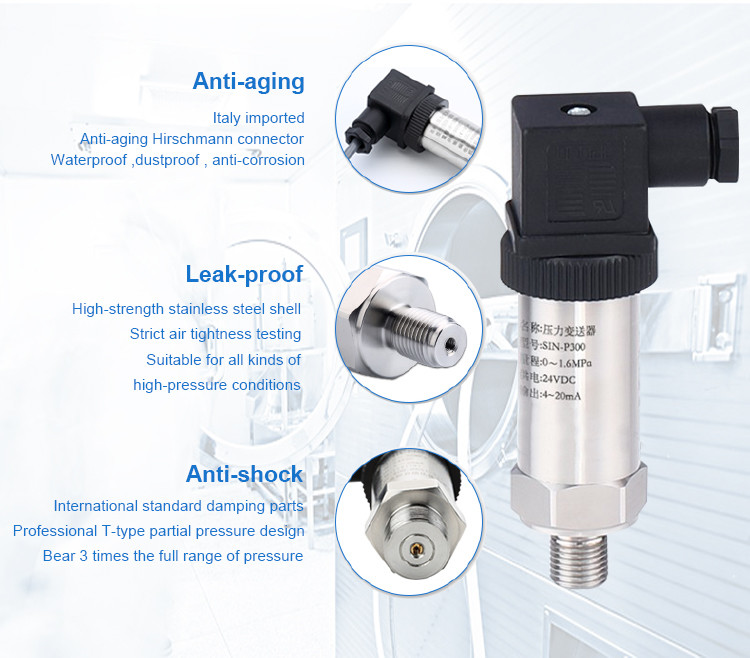 High Sensitivity Water Pipe Pressure Sensor