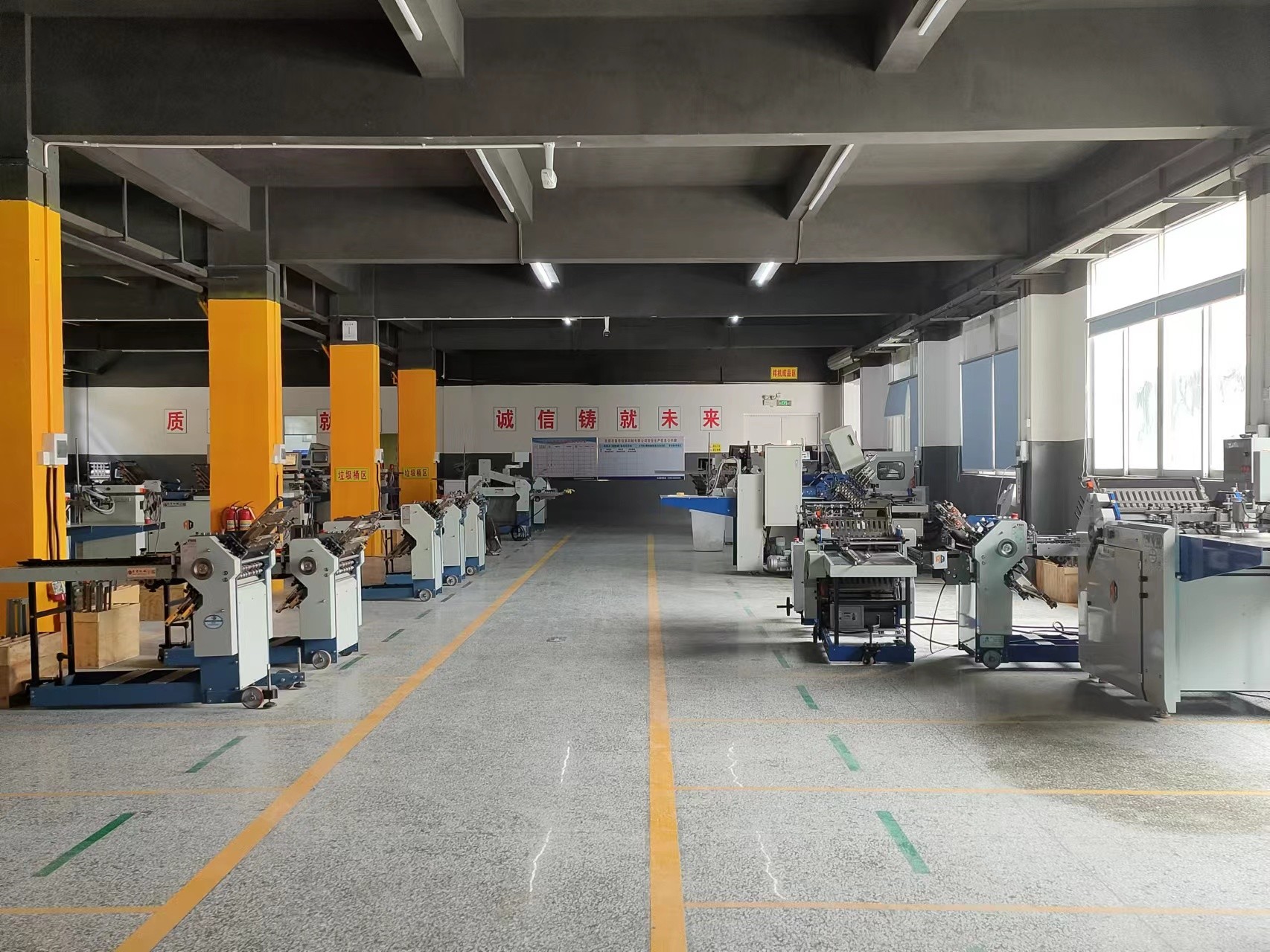 Quick Automated A3 Paper Folding Machine Folding Paper Processing With Schneider