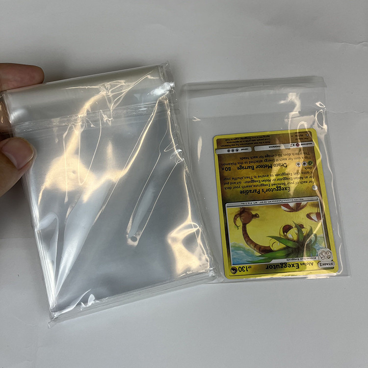 Clear Backing Poly Assorted Trading Card Sleeve 2mil Opp Mylar Comic Book Bag