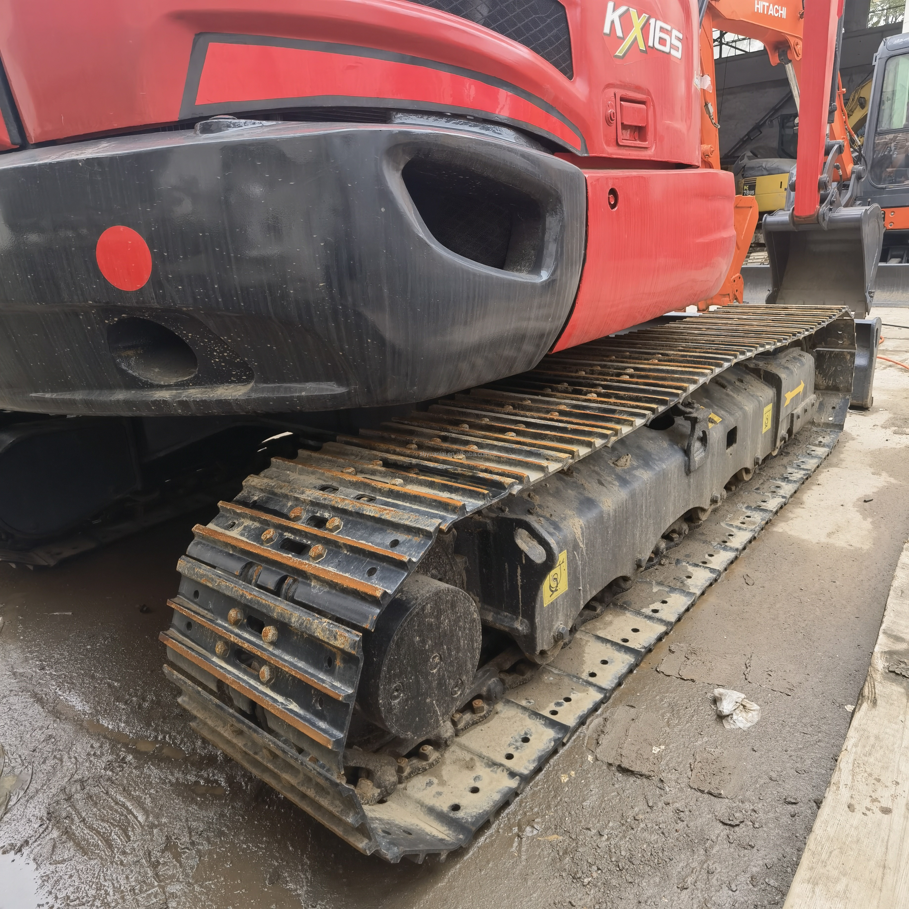 Original Japan Used Excavator Kubota KX165 6t Second Hand Excavator in Good Condition