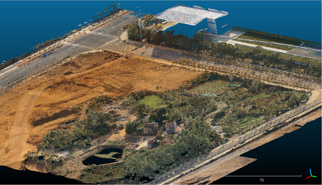 3D LiDAR Data Processing Software With Color PT File Output