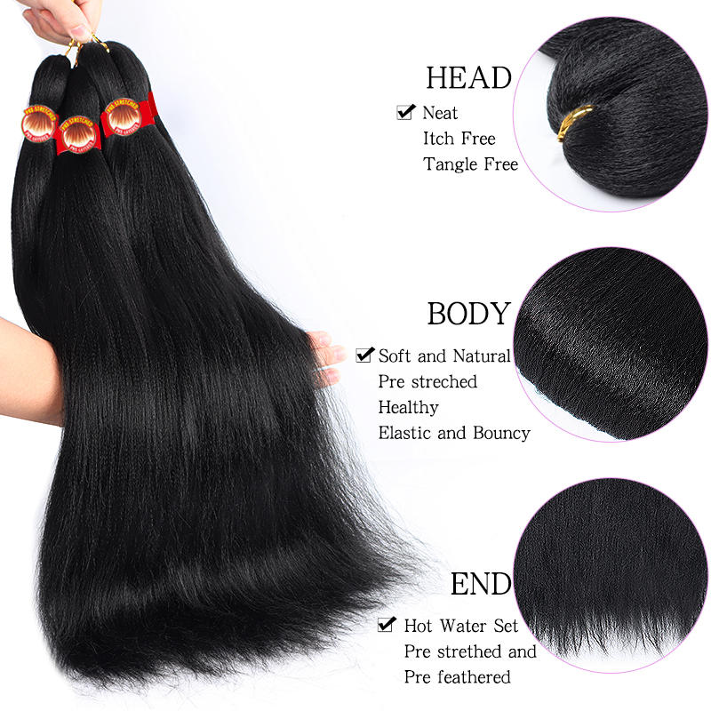 Braiding Hair Jumbo Braids Extension Crochet African Braids Spanish French Curl Wavy Curly