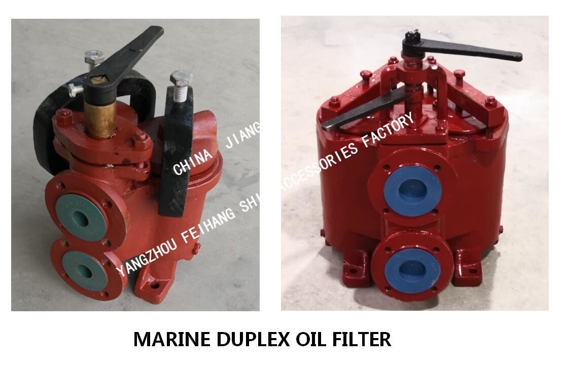 DUPLEX CRUDE OIL FILTER FOR FUEL OIL SEPARATOR EXPORT MODEL:FH-40A F7224