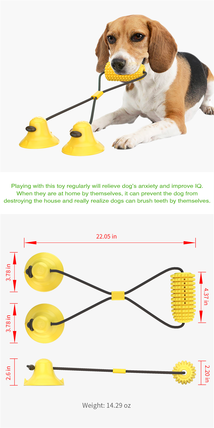 Manufacturers Wholesale Pet Dog Chew Toys Molar Bite Toy Dog Toothbrush Stick Tooth Cleaning Toy