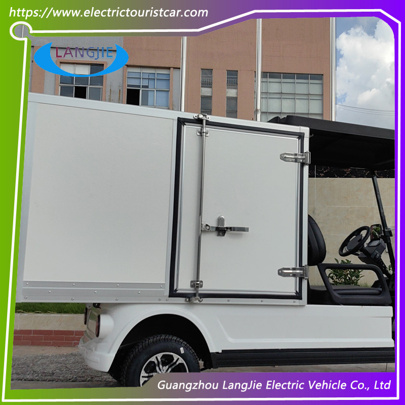 2 Seats Electric Delivery Vehicle AC Motor 48V Airport Electric Cart For Park