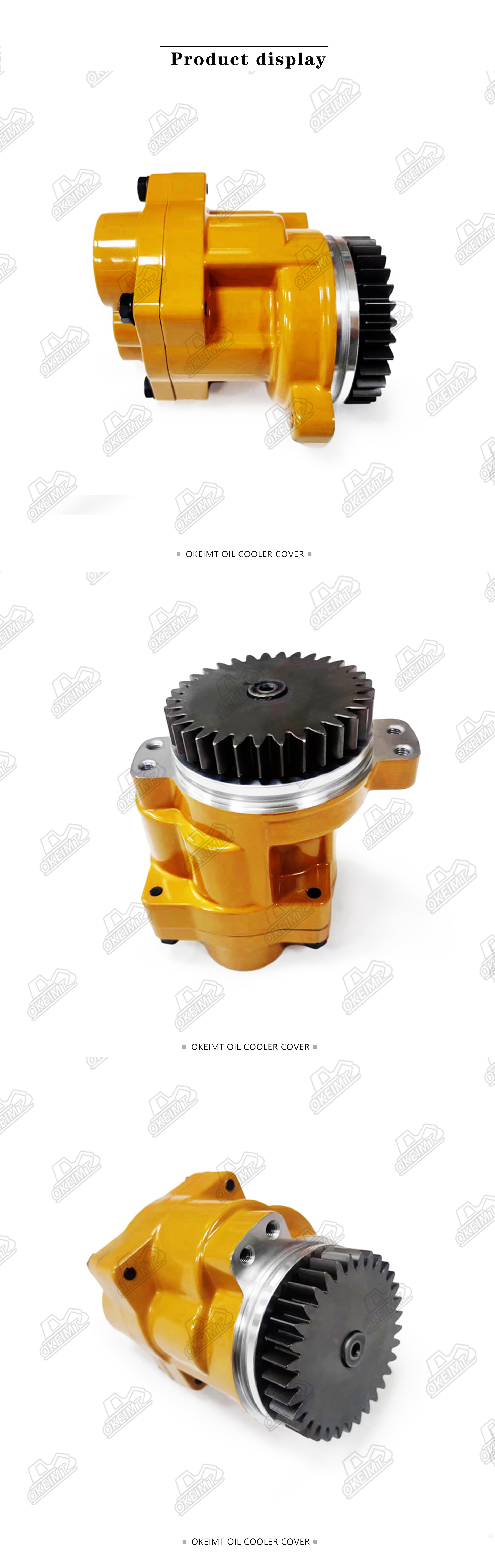CAT345B E349D Diesel Engine Oil Pump 2335220 C13 Excavator Oil Pump