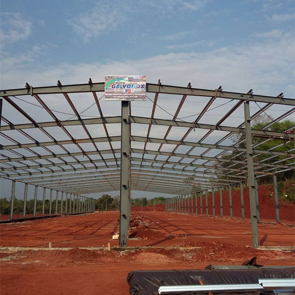 Steel C320 Purlin Windproof Q345B Precast Workshop