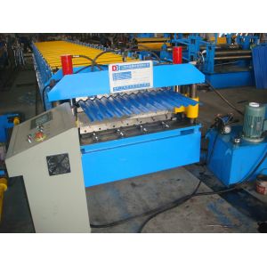 Roof Panel Sheet Metal Roll Forming Machine With High Speed And Low Labor