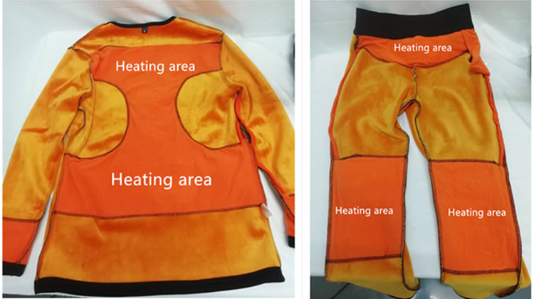 Breathable Thermal Underwear Pants Carbon fiber Heating element