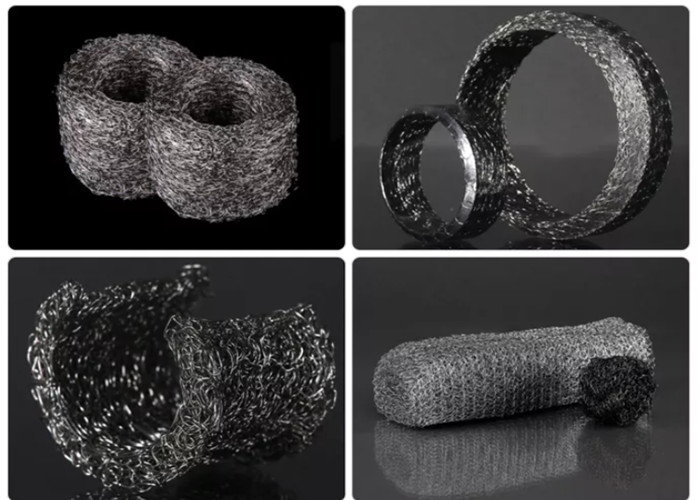 Versatile Compressed Knitted Wire Mesh For Various Filtration Applications