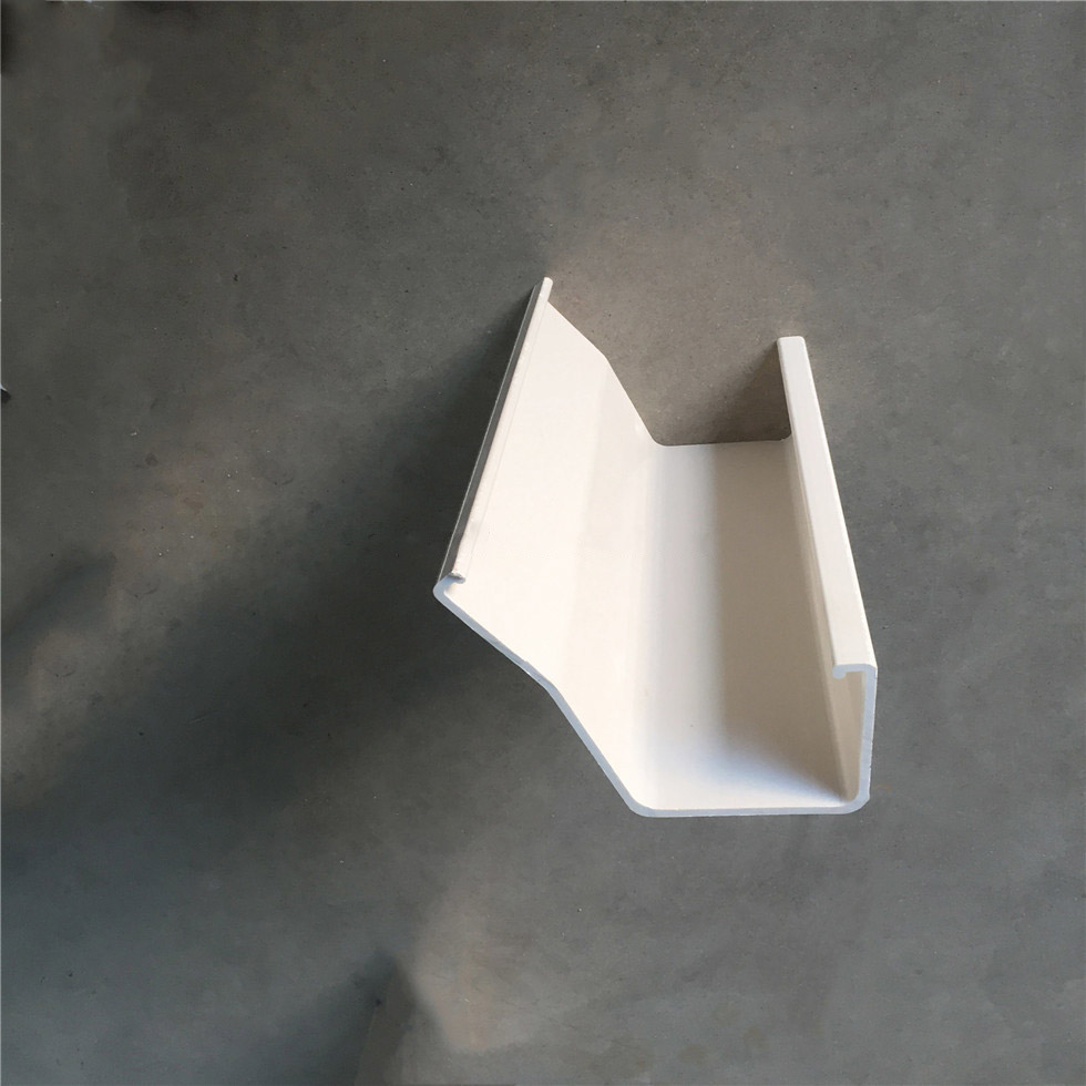PVC Poultry Chicken Feeding Trough For Automatic Feed System