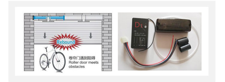 Galvanized Fabric High Speed Roller Shutter Door 6X6m Fast Action 60Hz