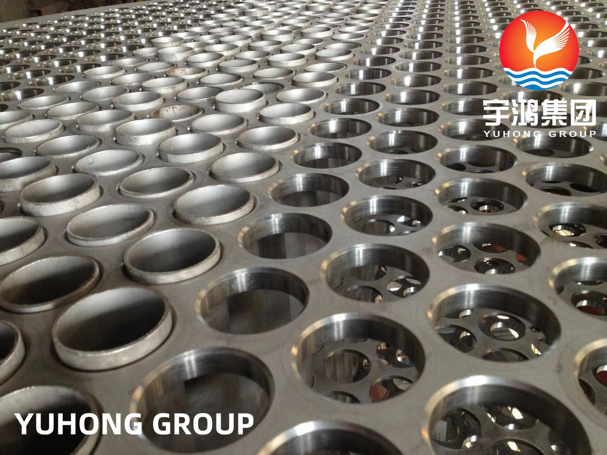 ASME SA182 Stainless Steel Tubesheet 316L / UNS S31603 / 1.4404 Tube Plate