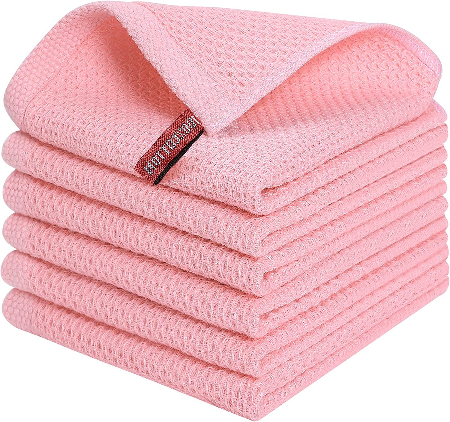 Acceptaple OEM Pure Cotton Honeycomb Kitchen Square Towel Set for Cross-Border Supply