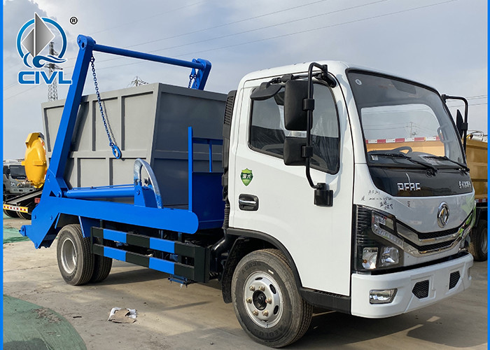 4 Tons Swing Arm Garbage Truck / Skip Loader Truck / Garbage Collection Box Truck / Garbage Removal Truck
