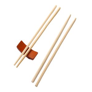Sharp Tip Bamboo Chopsticks Disposable Customizable for Convenient Use