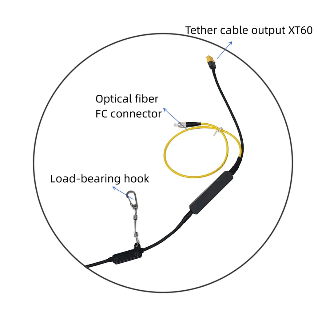 High Voltage Power Supply for Tethered Drones/Uav