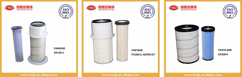 Genuine Hitachi Excavator Air Filter For EX450 5