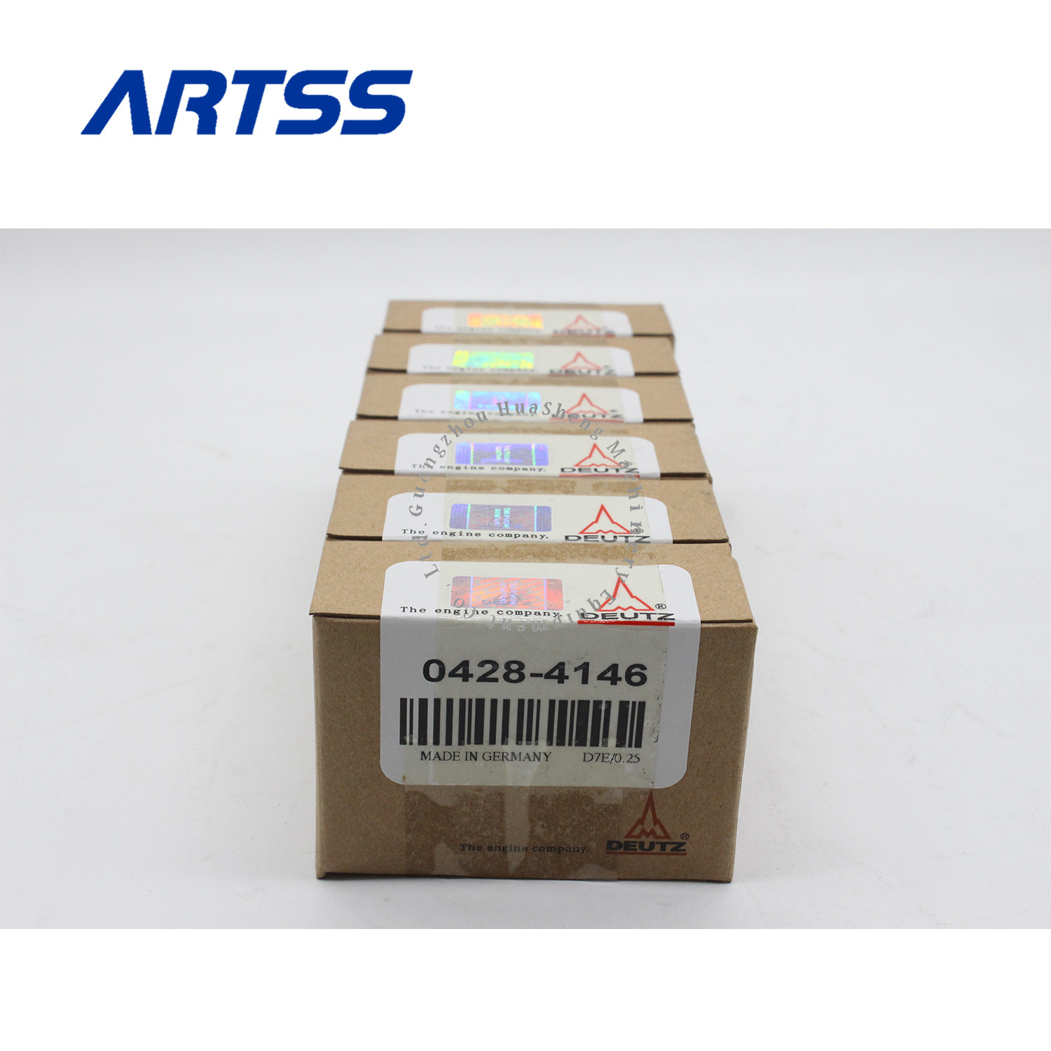 Hot-selling Diesel Engine Genuine Mahle 1004058 CON ROD Bearing D7D 0.25For Excavator VOLVO Overhaul Set