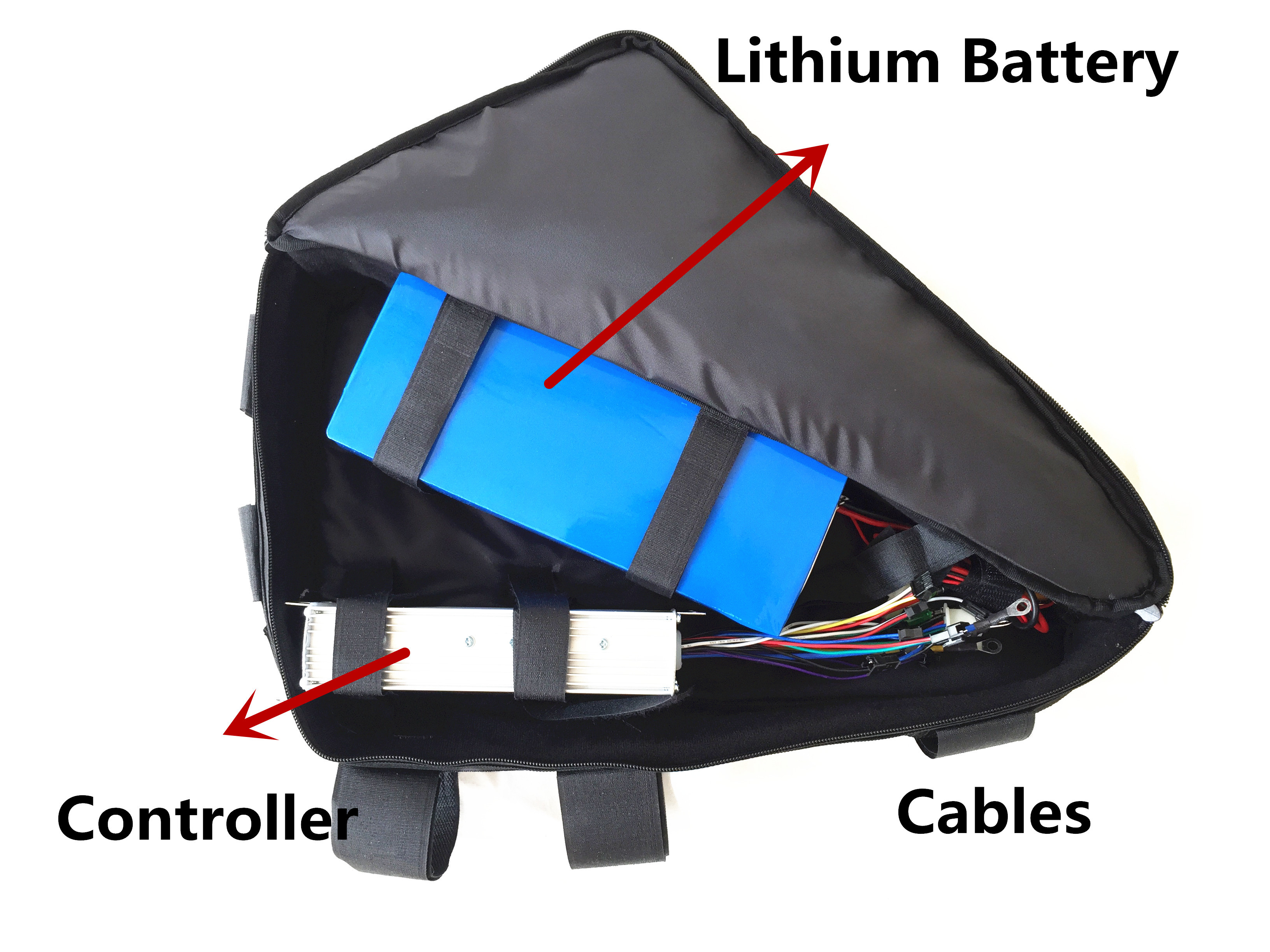 CE Approved 48 Volt Lithium Bicycle Battery Pack For 1000w Ebike