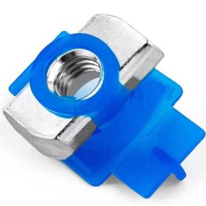 Zinc Plated M6 M8 M10 T Channel Spring Nut for Long Spring Strut in Metric