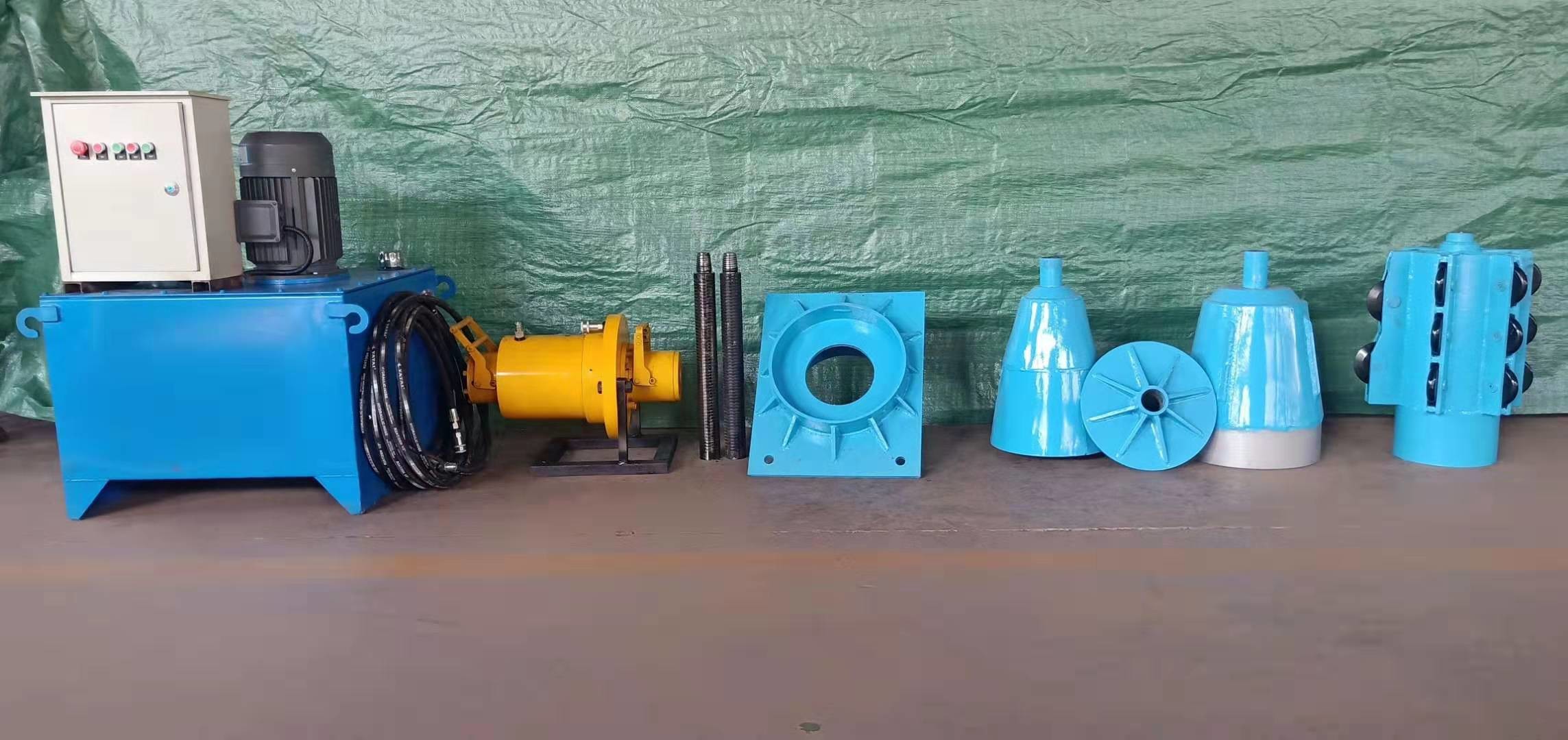2M/Min Pipeline Pull Back Speed Static Pipe Bursting Equipment 18KW