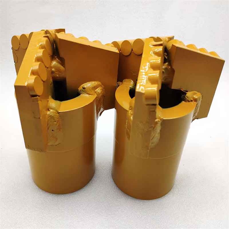 Three-Wing Conventional Scraper Non-Coring Drill Strong Wear-Resistant Mining Bits