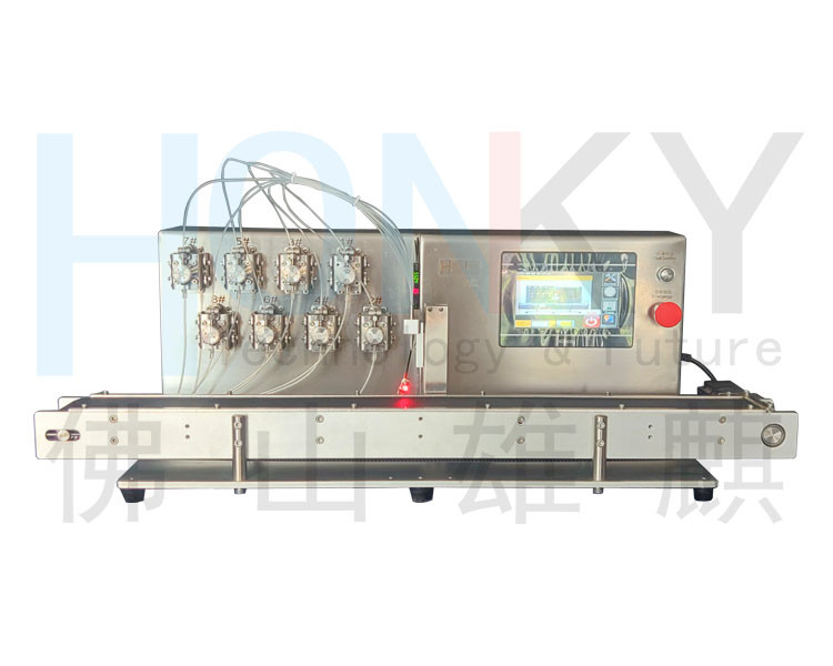 Desktop Line Type Small Volume Bio Reagent Filling Machine Deep Well Plate Strip Filling Machine With High Precision