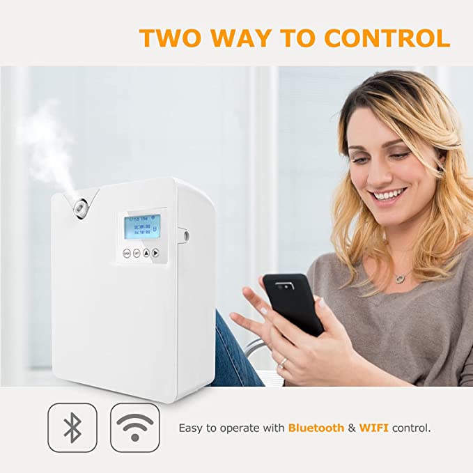 HOMEFISH Hotel HVAC Scent Machine Diffuser 300ml Customize Logo