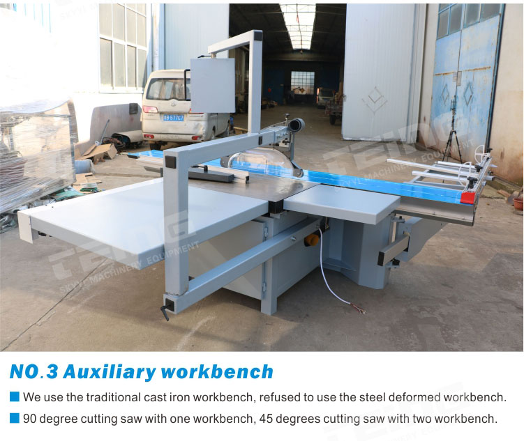 Panel Saw Style VERTICAL CNC Sliding Table Saw for Electric Fence and Wood Cutting