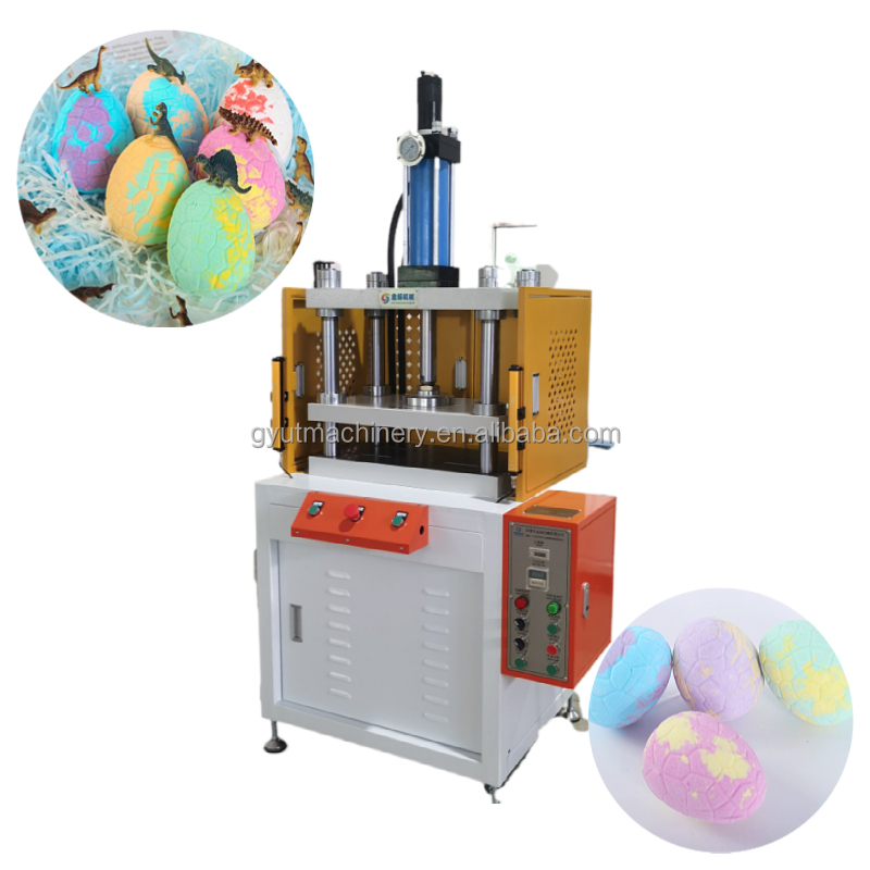 Small Mini Manual Hand Home Pneumatic Desktop Square Salt Powder Shampoo Ball Machine