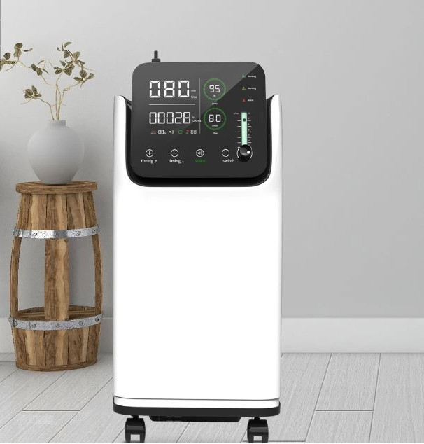  93% High Purity 8 Litre Oxygen Concentrator Apparatus 12 Volt For Breathing Manufactures