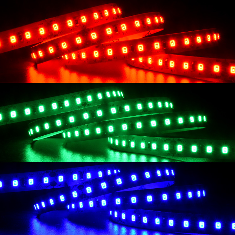 2835 SMD Single Color LED Strip 120 LED 21W UL CE RoHS Approved