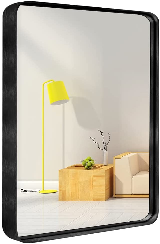 Rounded Corner PVDF Aluminum Mirror Frame For Home Decoration