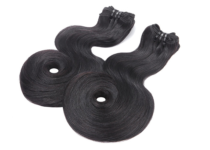 20 Inch Unprocessed Full Cuticle Double Drawn Human Hair / Grade 7A Virgin Hair